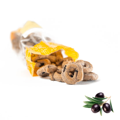 Taralli Pugliesi alle Olive Nere