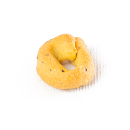 Taralli Pugliesi alla Curcuma e Semi di Chia